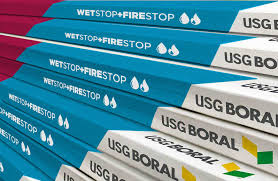 Spesifikasi bahan plafond harga (rp.)/m2; Firestop Fire Resistant Gypsum Board Usg Boral