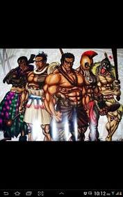 Polynesian Warriors L R Fijian Tongan Samoan Hawaiian Maori Tongan Polynesian Art Hawaiian Art
