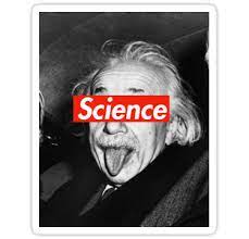 Albert Einstein Supreme Science Stickers By Bob Bob Redbubble Science Stickers Albert Einstein Einstein