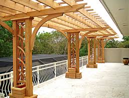 Looking for the web's top deck arbors sites? Cantilevered Deck Pergola No Ctp1 By Trellis Structures