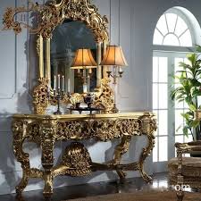 Victorian Console Table And Mirror Set For The Entryway Love It Classic Furniture Furniture Victorian Console Tables