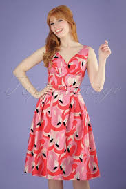 Victory Parade Flamingo Swing Dress 102 29 21500 20170502 1w Dresses Swing Dress Vintage Tops