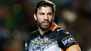 James tedesco of the tigers looks dejected after a panthers try during the round two nrl match between the wests tigers and the penrith panthers at campbelltown sports stadium on march 12. James Tedesco Sacrificed Up To 700 000 To Join The Roosters Daily Telegraph