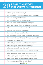 Which 2 things in yourself you want to share in public? Interviewing Questions And Prompts For Family History Interviews Family History Projects Family History Family History Book