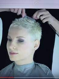 Para Xinia Super Short Hair Short Hair Styles Very Short Hair