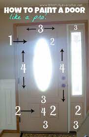 At peak pro painting it is our goal to uphold the highest standard of quality possible. How To Paint A Door Without Brush Marks Painted Doors Home Diy Diy Home Improvement