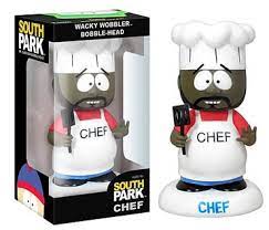 Ami Goss La7dith Wacky Wobbler Chef South Park Bobble Head