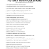 Questions have been categorized so you can pick your favorite category or challenge your friends to the latest trivia. 1