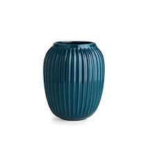 Hammershoi Vase Petroleumsbla Mellem Vase Farver Design
