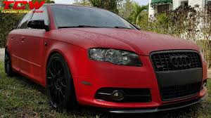 Parted out & sold in february, 2012 for a brilliant red b7 s4 i bought the car used in 2008 with 29k miles on it from audi cha. Red Wrapped Audi A4 B7 2 0 Turbo Tuning Build By Petros Youtube