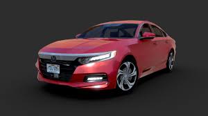 29 city/35 highway/32 combined mpg rating for sport/se 1.5t trims. 2018 Honda Accord 2 0t Sport 3d Model By Maxim Tduzoqqer 405349c