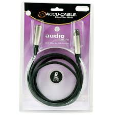 Accu Cable 6 Microphone Cable Prolampsales