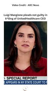 Luigi Mangione Pleads Not Guilty in UnitedHealthcare CEO K*lling  #LuigiMangione #UnitedHealthcareCEO #ABCNews #BreakingNews #CourtroomUpdate  #LegalCase #TrueCrime