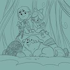 Best ocean coloring pages for preschoolers: Artstation Song Of The Sea Fan Art Sara Mauri Song Of The Sea Sea Illustration Fan Art