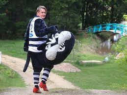 Condition is very good with minimal age / usage wear evident & no damage or flaws visible. Half Cat Geelong Cats Urged To Keep Steve Sobey As Mascot In Petition Geelong Advertiser