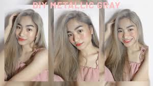 Shop for hair dye art from the world's greatest living artists. Diy Metallic Gray Hair Color At Home Affordable Bleach And Dye Youtube