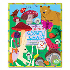 Eeboo Mushroom Growth Chart