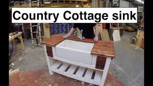 belfast sink kitchen unit. ksks youtube