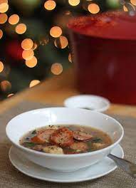 Christmas Sausage And Kale Soup Recipe Alton Brown Recipe Christmas Soup Recipes Alton Brown Christmas Soup