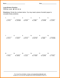 Worksheets are division work, division made easy, grade 6. 5th Grade Long Division Practice Worksheet