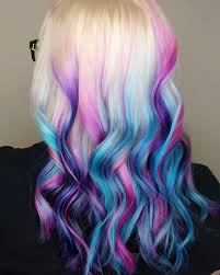 Ombre Rainbow Hair Colors Coolest Hairs Color Trends In 2019 Trendy Hairstyles And Colors 2019 Women Hair Colors Dip Dye Hair Mermaid Hair Color Hair Styles
