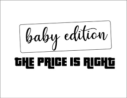 One of my favorite baby shower games. Price Is Right Baby Shower Game Easy Decoration Idea Maybe Jamie