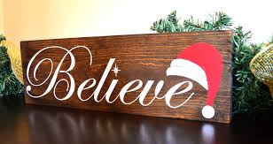 Believe Wood Sign Believe Christmas Believe Wood Sign Etsy Christmas Signs Wood Christmas Signs Diy Christmas Wall Decor