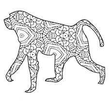 Fuzzy has detailed geometric coloring pages for kids and adults! 30 Free Printable Geometric Animal Coloring Pages The Cottage Market