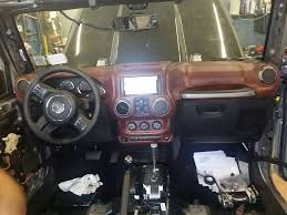 Custom Jeep Wrangler Interior Seats Dashboard Center Console Krazy House Customs Custom Jeep Wrangler Jeep Wrangler Interior Custom Jeep