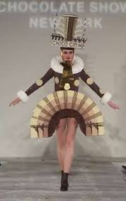 Welcome To Choco City Crazy Dresses Weird Fashion Chocolate Fashion