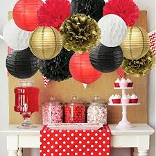 Our diaper cakes make a great gift & centerpiece. Leesky 100pcs 12 Inches Gold Black White Red Color Latex Party Balloons For Graduation Wedding Bachelorette Birthday Hawaii Party Decoration Supplies Buy Online In Serbia At Serbia Desertcart Com Productid 49925278