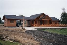 Casa de madera modular de 120m2 con exterior en madera e interior en pladur. Resultado De Imagen Para Modelos De Casas De Madera Cabanas Casas Casas Prefabricadas Y Casas Prefabricadas De Madera