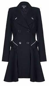 Shop the latest coats collections at stylight. Womens Black Fit And Flare Coat Shop The World S Largest Collection Of Fashion Shopstyle Uk