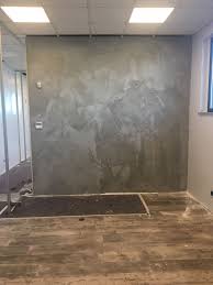 Beton Spachtel Spachtel Wand Haus