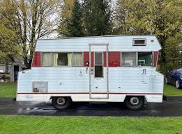 Image result for White 1969 Motor Home