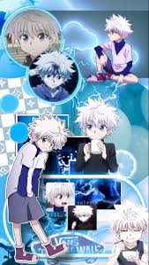 Hunter x hunter, gon css, killua zoldyck, studio shot, white background. Halaman Download Killua Zoldyck Wallpaper In 2020 Cute Anime Wallpaper Blue A