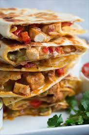 Chicken Quesadillas Fajita Style Video Mexican Food Recipes Food Health Dinner Recipes