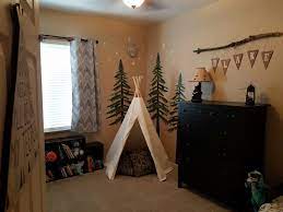 Outdoor Adventure Themed Room Baby Room Themes Boy Room Themes Camping Theme Room