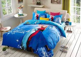 Dark Blue Cheap Frozen Bed Sets Frozen Comforter Set Frozen Twin Bedding Bed