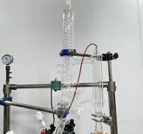 Pilot Scale Oil Distillation Equipment Single Effect Falling Film Evaporator
