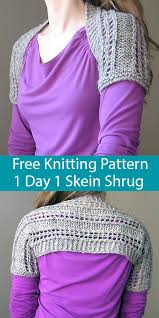 Cascade yarns has a wide variety of free patterns designed with the yarns they offer. One Day Knitting Projects In The Loop Knitting