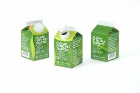 Packaging 3d Model Of Elopak Pure Pak Diamond Curve 250ml Pure Products 3d Model Packaging