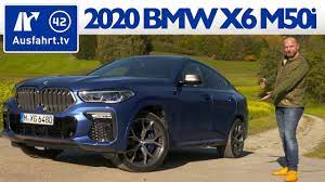 2020 Bmw X6 M50i G06 Kaufberatung Test Deutsch Review Fahrbericht Ausfahrt Tv Youtube