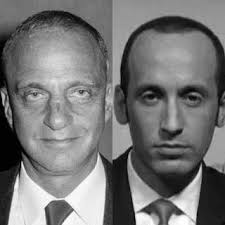 In Stephen Miller, Trump at last has the answer to his plaintive, "Where's  my Roy Cohn?" (Note the matching dead eyes.)