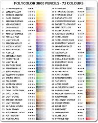 Kin Polycolor 72 Chart 600 X 754 Colored Pencil