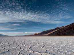 Salt flats are generally, well, flat. Salt Flats In Death Valley Ca Campingandhiking