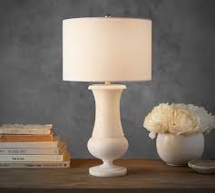 Vintage alabaster table lamp mid century modern. Riley Glowing Alabaster Table Lamp Pottery Barn