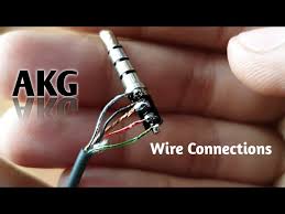 Nice headphone wiring diagram plug contemporary electrical with. Akg Earphone Wire Connection Youtube