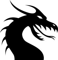 Simple Dragon Head Clip Art Vector Clip Art Online Royalty Free Dragon Silhouette Dragon Images Silhouette Clip Art