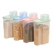 2 5l De Cuisine Grande Nourriture Boite De Rangement En Plastique Conteneurs De Canettes A Ce Rangement Plastique Boite Rangement Plastique Stores Transparents